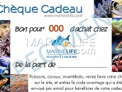 Ch&egrave;que Cadeau Valeur 10 Euros