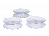 Ventouses Rubber Sucker Twin (3 pi&egrave;ces)