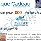 Ch&egrave;que Cadeau d'une valeur de 20 Euros